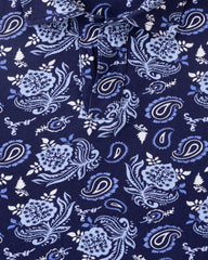 Relaxed Fit Printed Polo Shirt