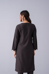 Ready-to-Wear Two-Piece Jacquard Set with Matching Bottoms