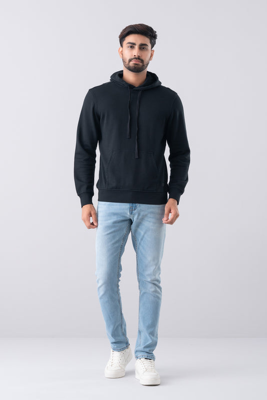Regular Fit Cotton Terry Hoodie
