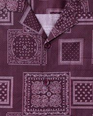 Relaxed Fit Printed Casual Shirt