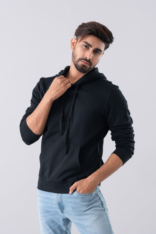 Regular Fit Cotton Terry Hoodie