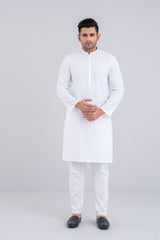 Regular Fit Embroidered Semi-Formal Panjabi