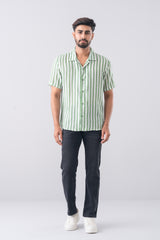 Regular Fit Striped Casual Shirt