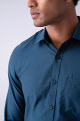 Slim Fit Two-Tone Templeton Formal Shirt