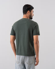 Relaxed Fit Discharge Print T-Shirt