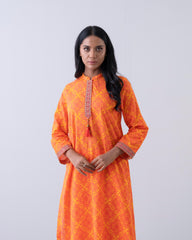 Smart Fit Printed Two-Piece Ethnic Set