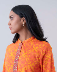 Smart Fit Printed Two-Piece Ethnic Set