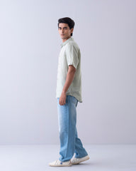 Regular Fit Solid Casual Shirt