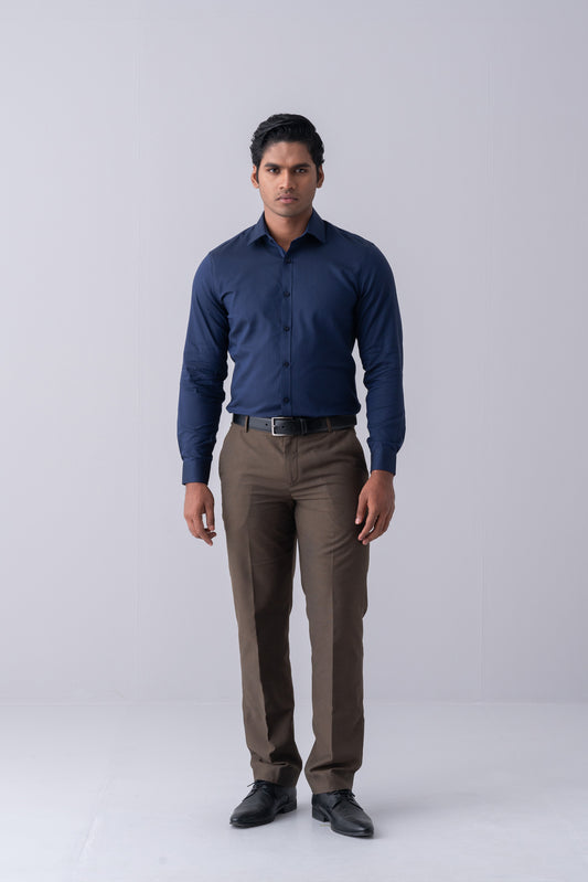 Slim fit Jacquard Fabric Templeton Formal Shirt