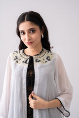 Long Length Double Layer Smart Fit Kurta
