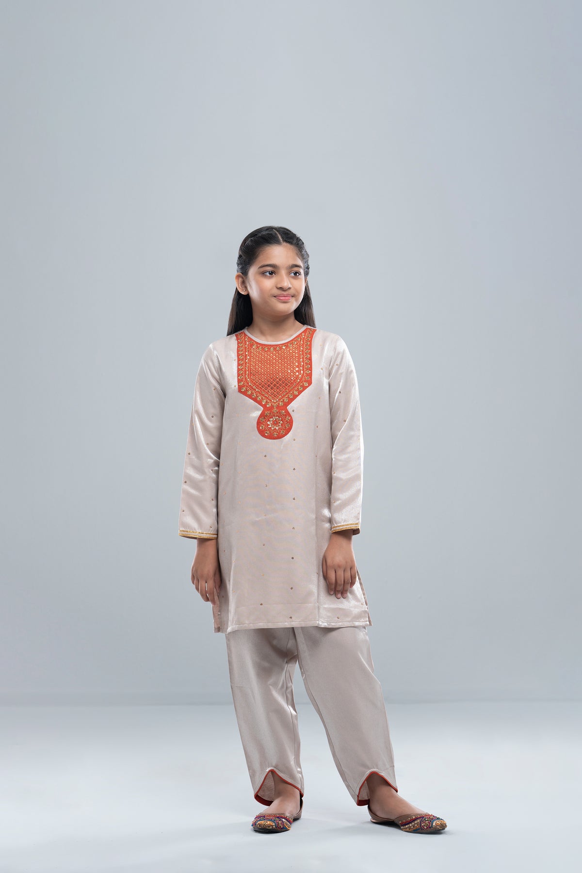Princess Ethnic Partywear Set (6-8 Years)