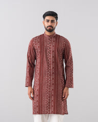 Regular Fit Printed Panjabi