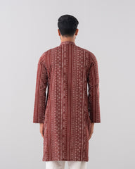 Regular Fit Printed Panjabi