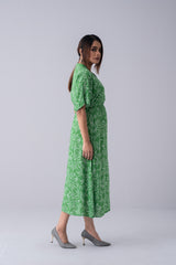 Digital Printed Viscose Long Shirt Dress - Mystika