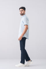 Slim Fit Solid Casual Shirt