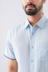 Slim Fit Solid Casual Shirt