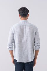 Regular Fit Textured Casual Shirt