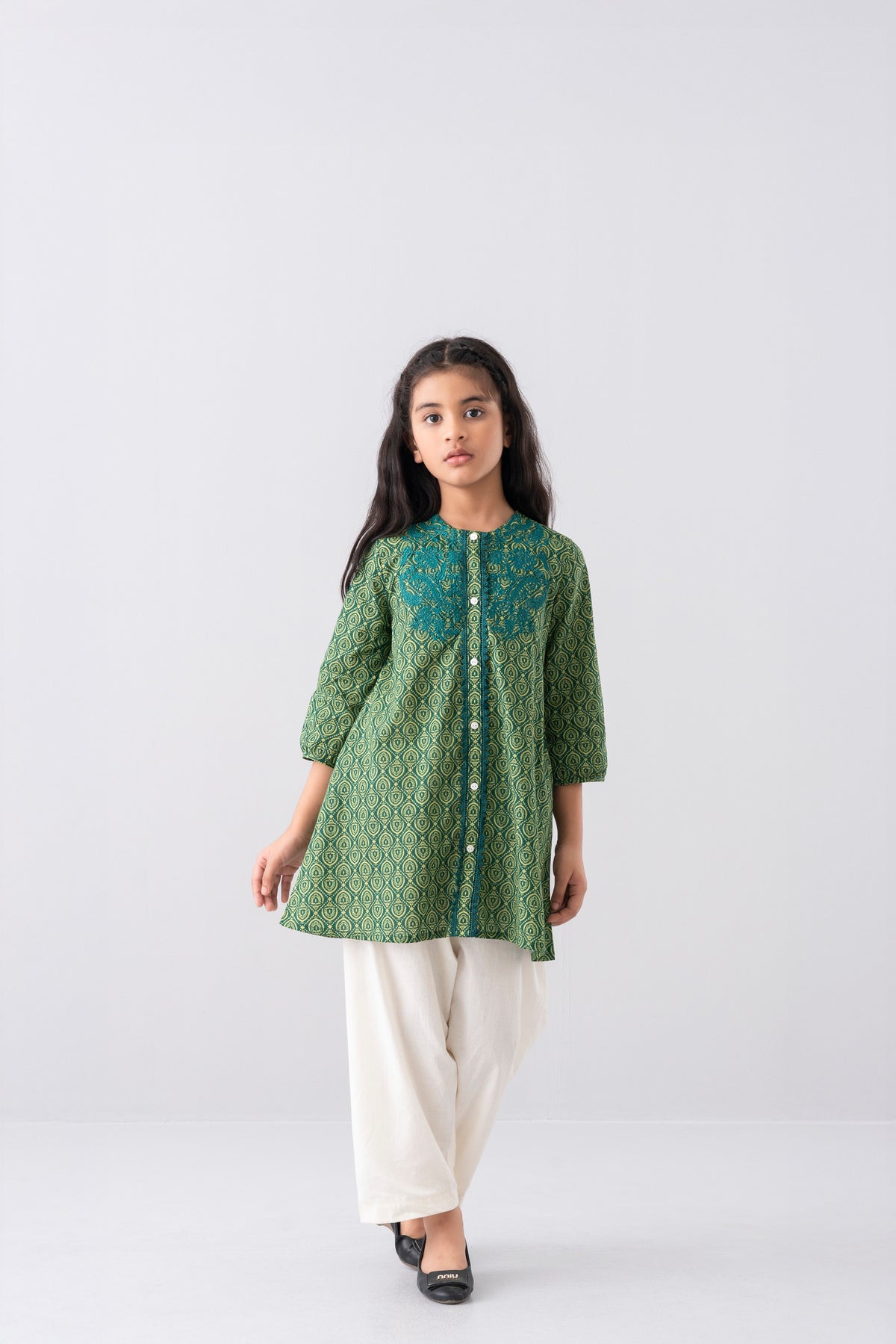 Girls Ethnic Frock (2-4 Years)
