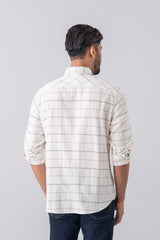 Regular Fit Checkered Casual Shirt
