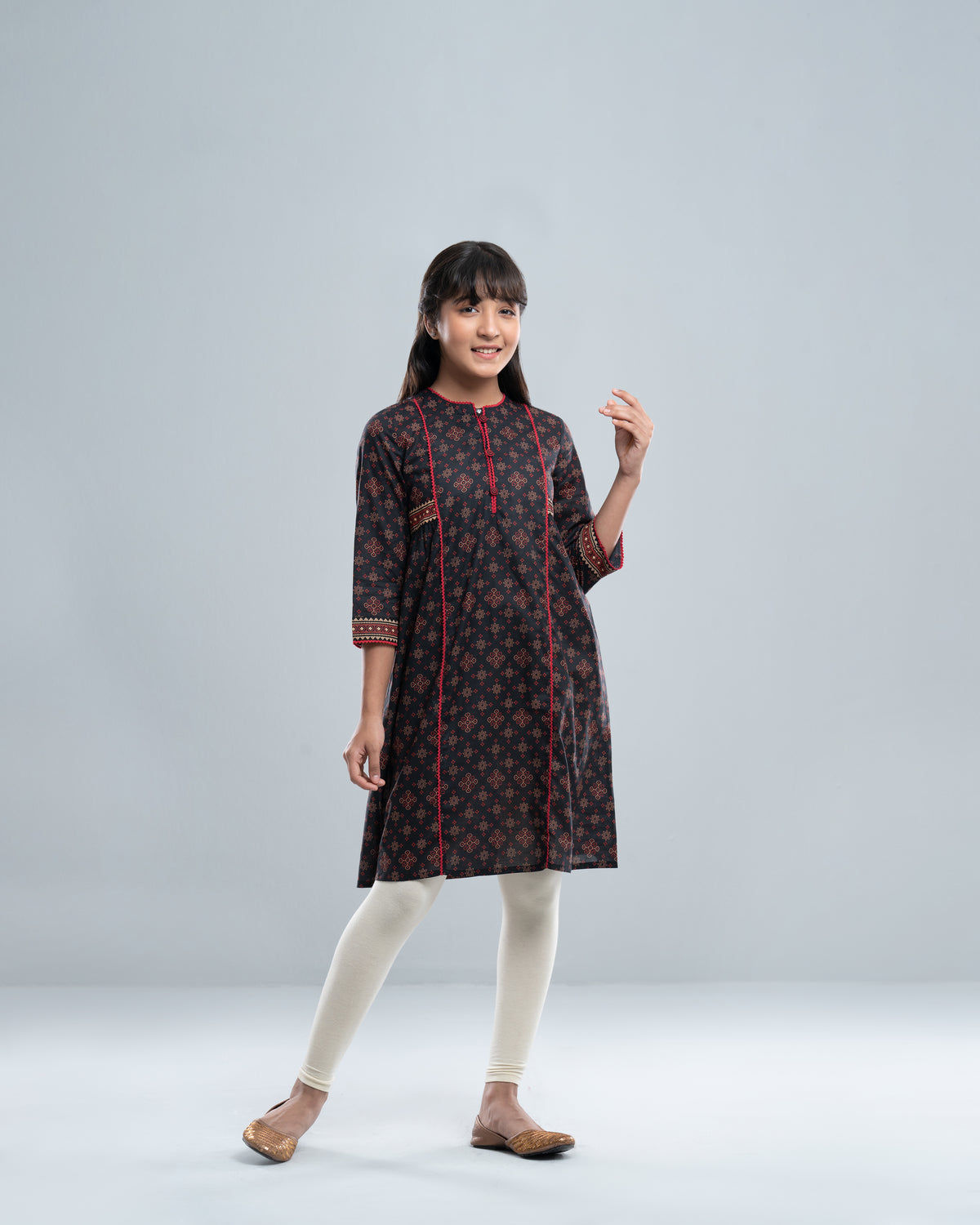 Junior Girls' Ethnic Top (10-14 Years)
