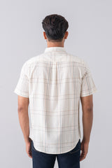 Regular Fit Checkered Casual Shirt