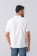 Regular Fit Solid Casual Shirt