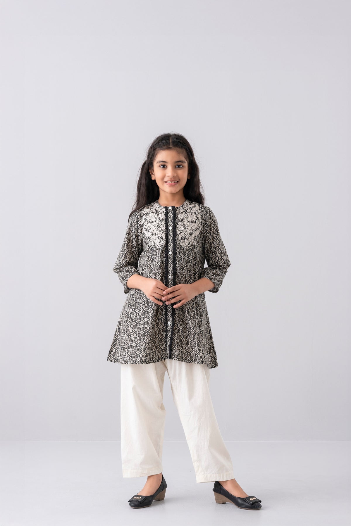 Girls Ethnic Frock (6-8 Years)