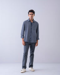 Regular Fit Check Casual Shirt