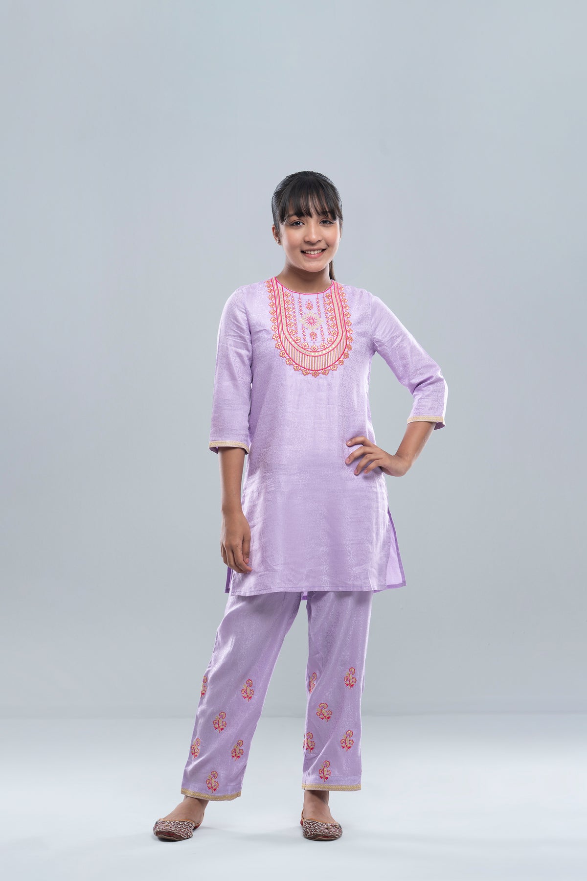 Princess Ethnic Partywear Set (10-14 Years)