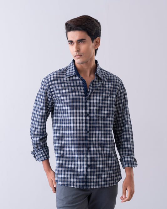 Regular Fit Check Casual Shirt
