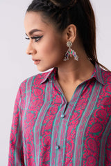 Mid-Length Relaxed Fit Ethnic Kurta