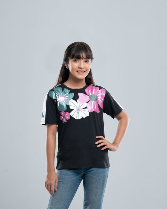 Junior Girls' Athleisure T-Shirt (10-14 Years)