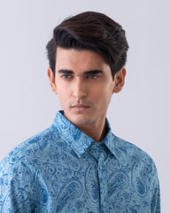 Regular Fit Printed Casual Shirt
