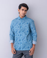 Regular Fit Printed Casual Shirt