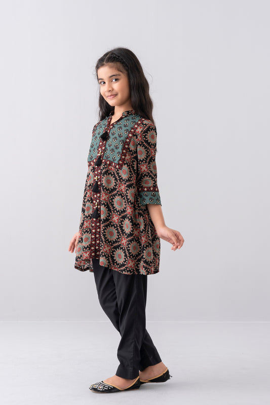 Girls Ethnic Frock (2-4 Years)