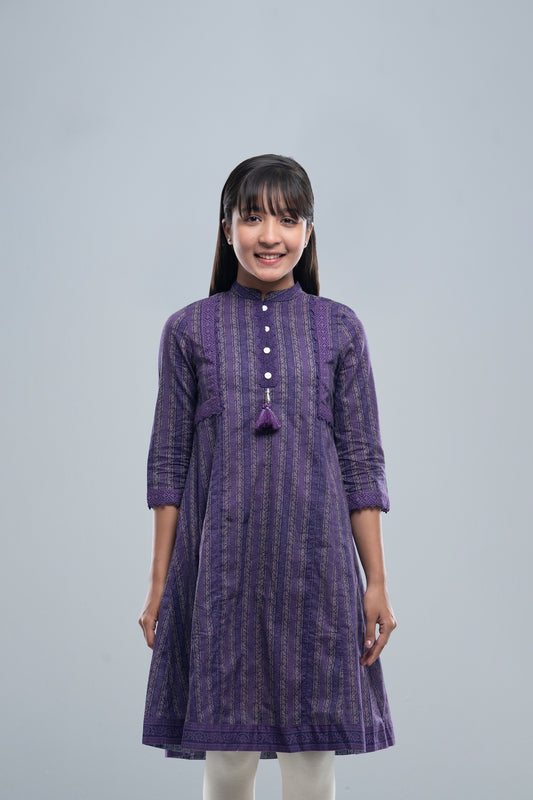 Junior Girls Ethnic Top (10-14 Years)