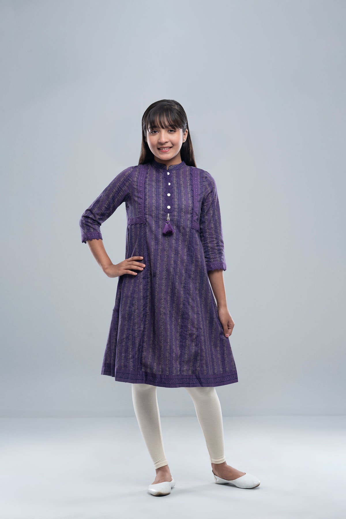 Junior Girls Ethnic Top (10-14 Years)