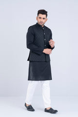 Regular Fit Premium Jacquard Waistcoat