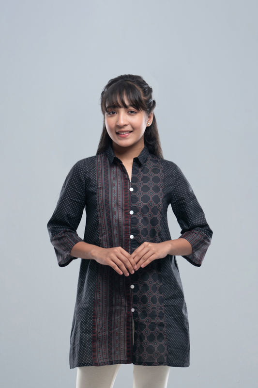 Junior Girls' Ethnic Frock (10-14 Years)