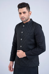Regular Fit Premium Jacquard Waistcoat