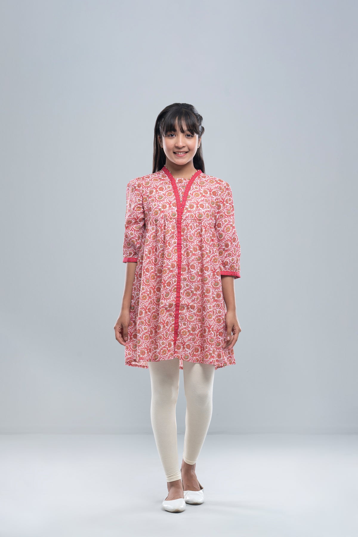 Junior Girls' Ethnic Top (10-14 Years)
