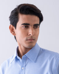 Slim Fit Classic Dobby Check Templeton Formal Shirt