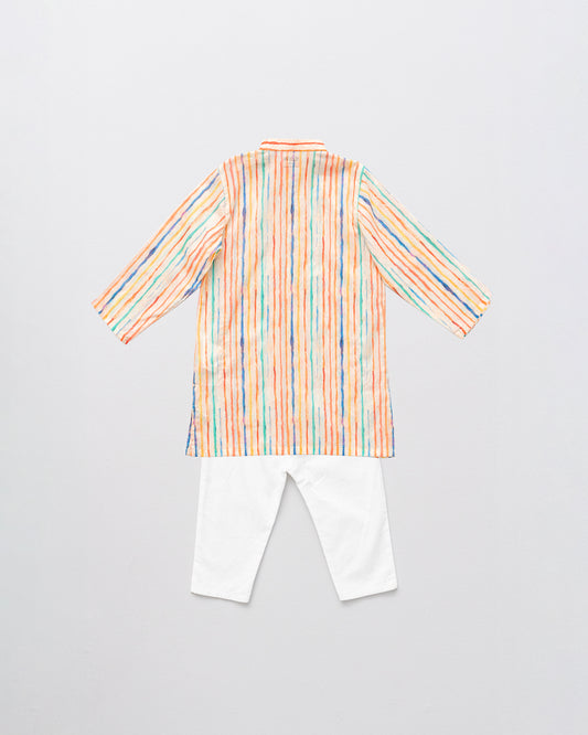 Newborn Boys' Panjabi Set (6-18 Months)