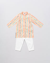 Newborn Boys' Panjabi Set (0-6 Months)