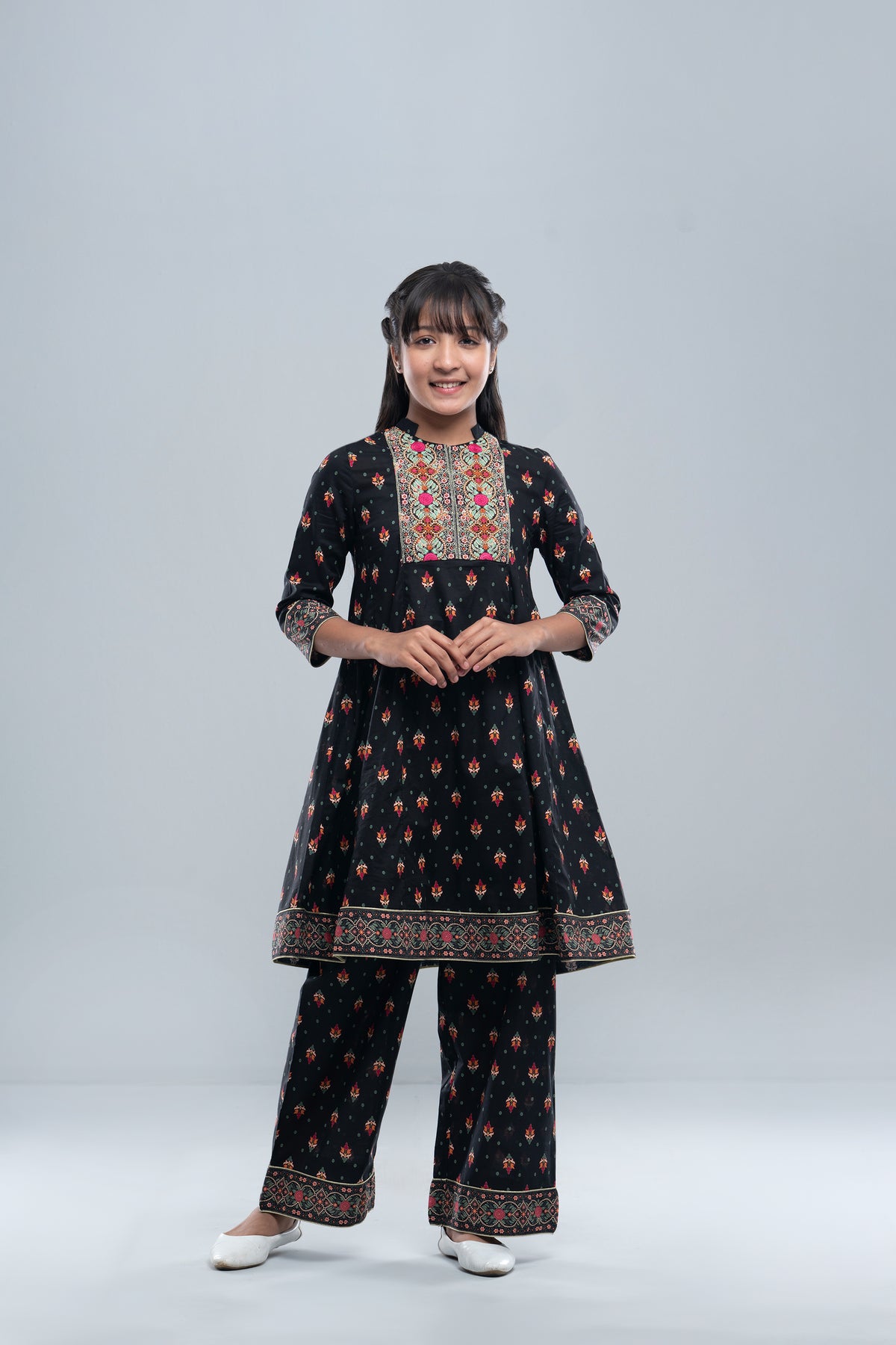 Junior Girls' Ethnic Top (10-14 Years)