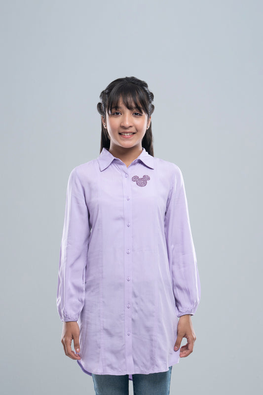 Junior Girls' Western Fashion Top (10-14 Years) - Disney