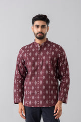 Regular Fit Digital Printed Fatua