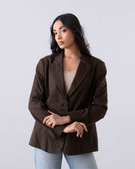 Regular Fit Single Breasted Blazer
