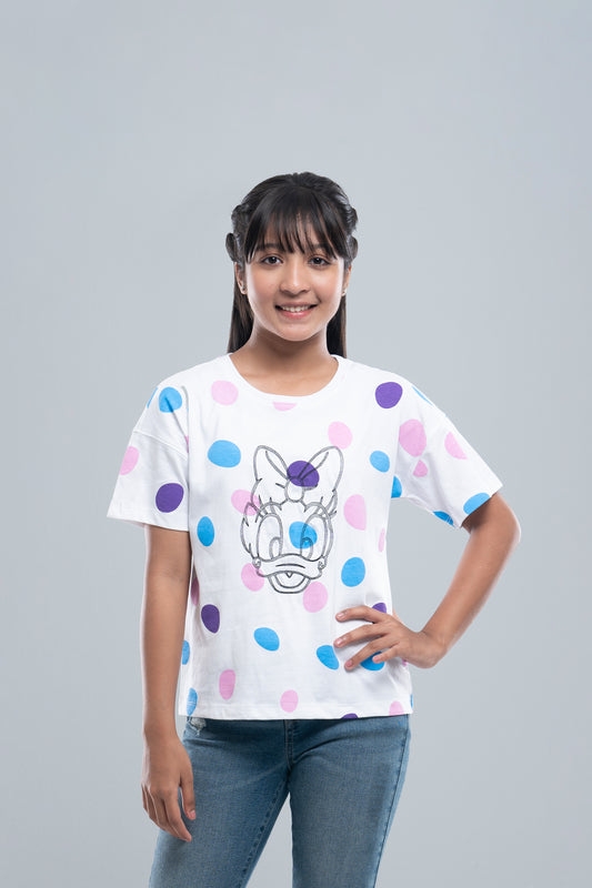 Junior Girls' T-Shirt (10-14 Years) - Disney