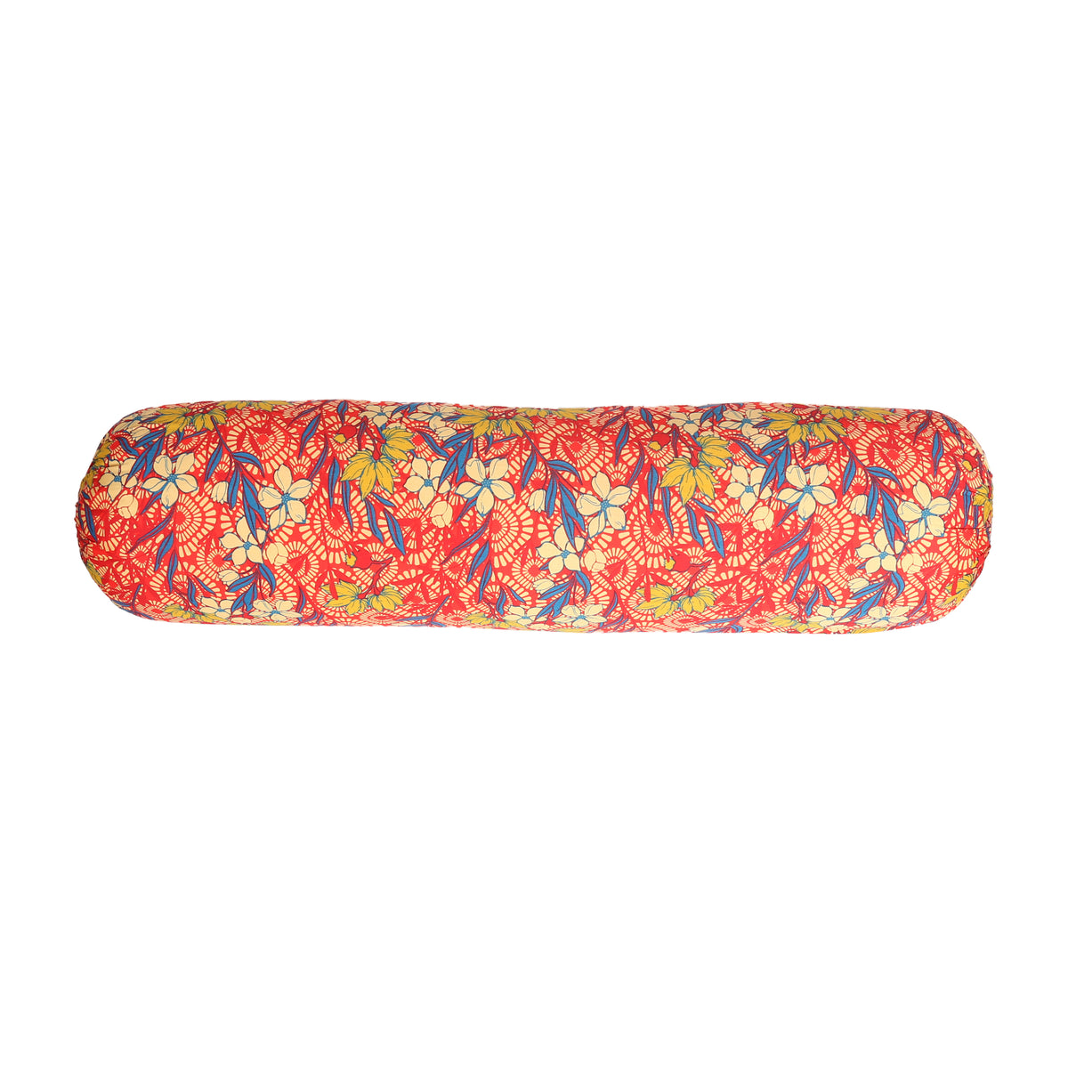 Bolster Cover - Scarlet Blossom